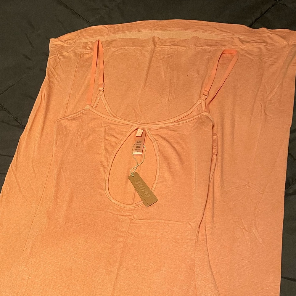 SKIMS Soft Lounge Long Slip Dress